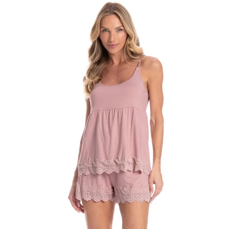 Short Doll Feminino Laise Rosa-3/P