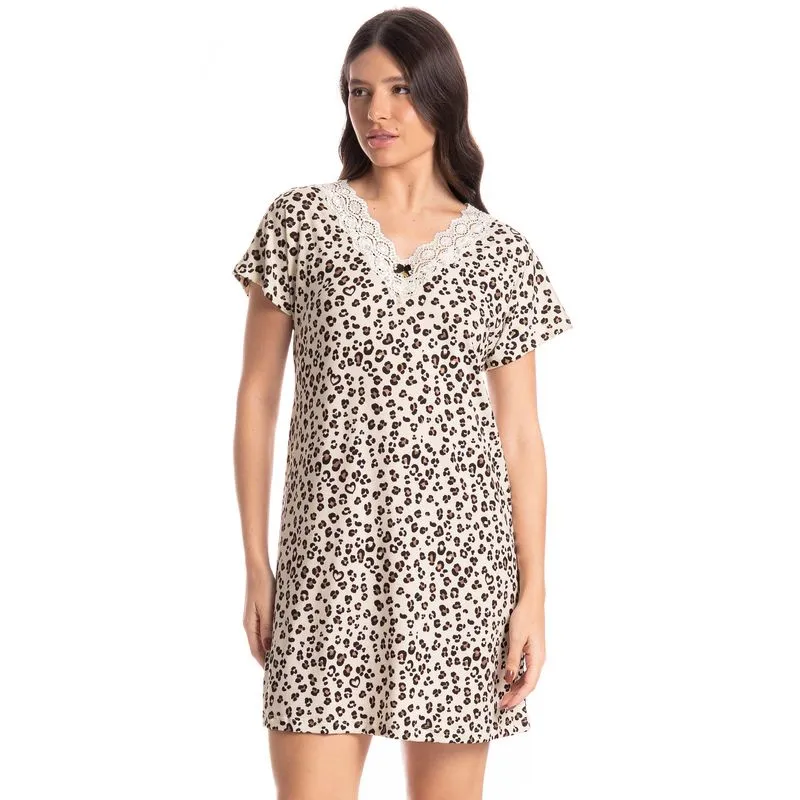 Camisão Feminino Carmela Preto/P