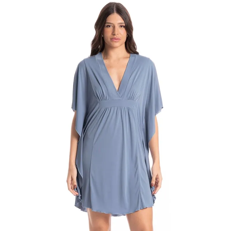 Kaftan Curto Ana Azul/G