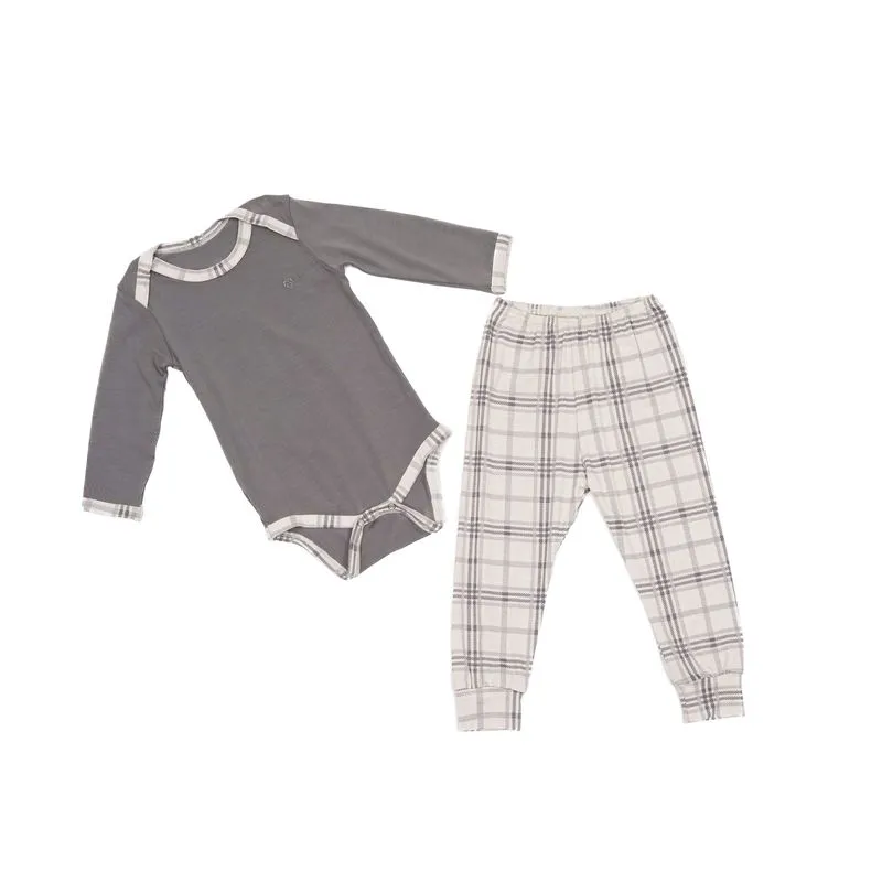 Conjunto Baby Chess Cinza/GG