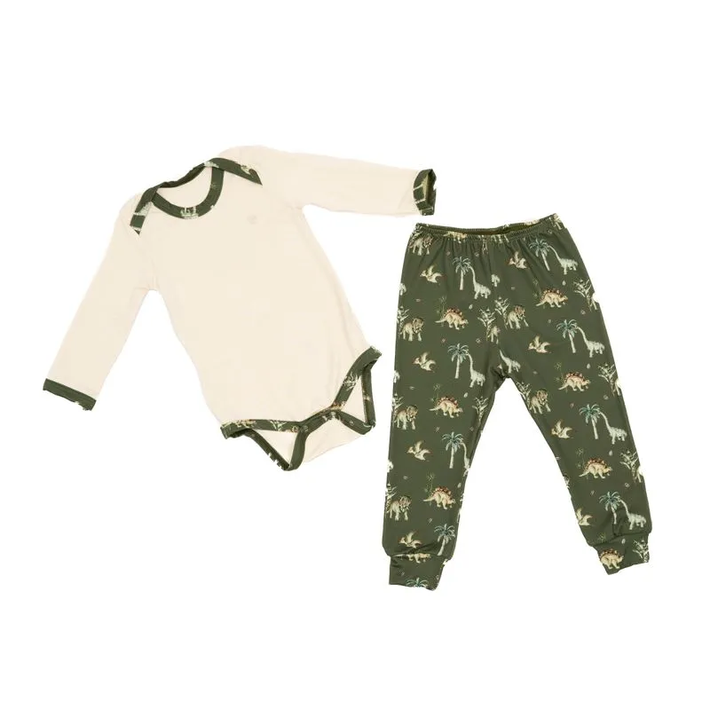 Conjunto Baby Dino Verde/XG
