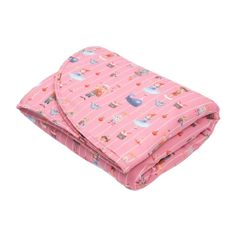 Manta Infantil Fada Rosa-2/TU