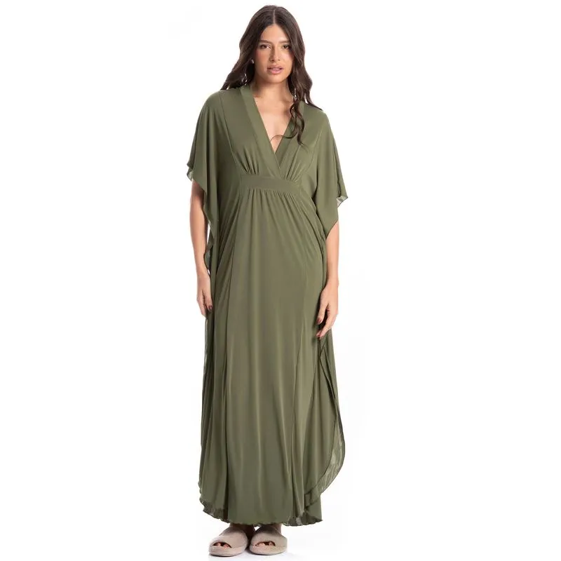 Kaftan Feminino Longo Eva Verde/GG