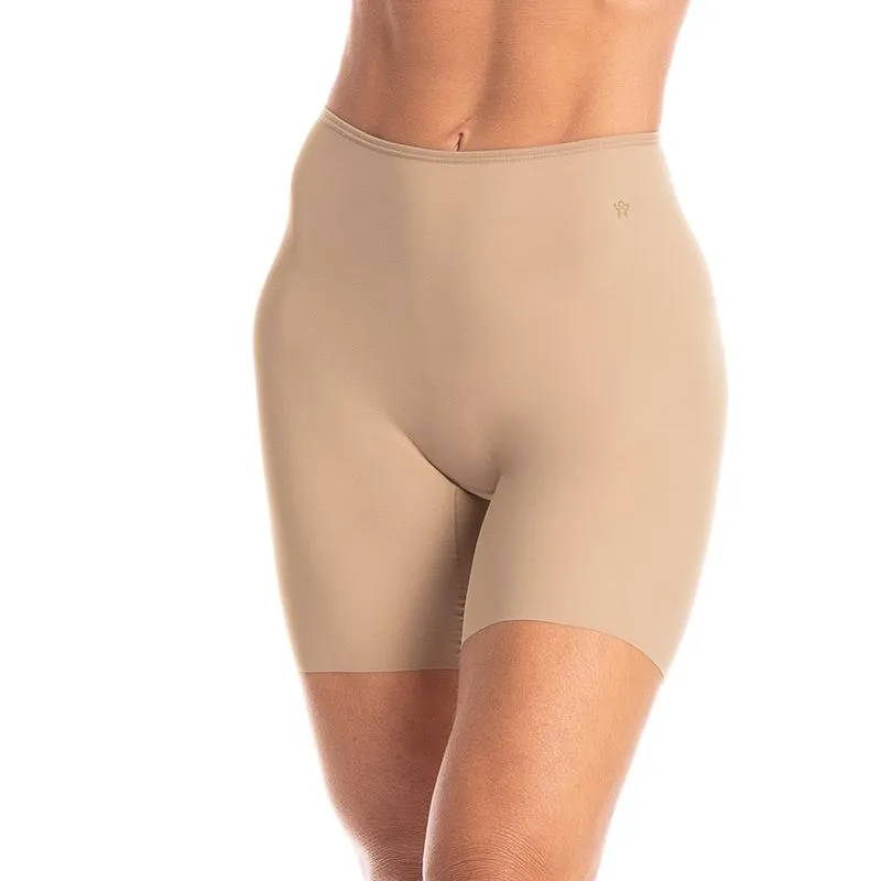 Shorts Feminino Invisible Corte A Fio Bege/P