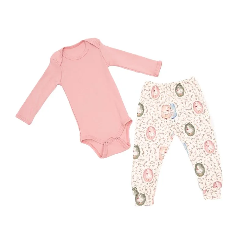 Conjunto Baby Sweet Love Rosa-3/G
