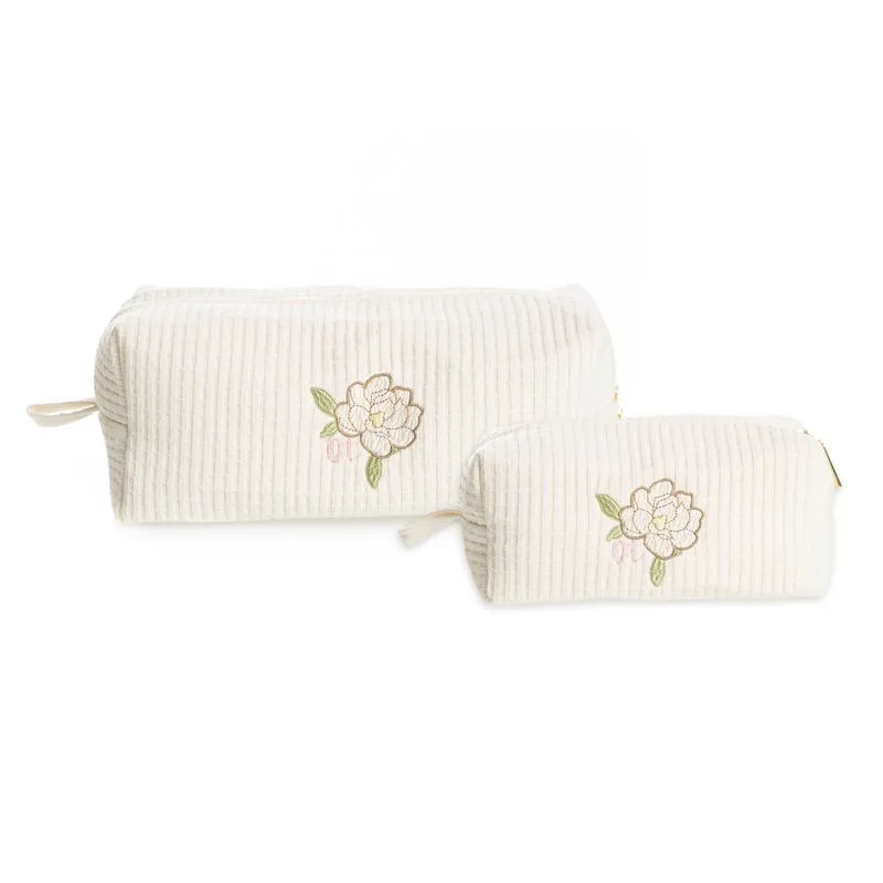 Conjunto Necessaire Magnólia Branco/TU