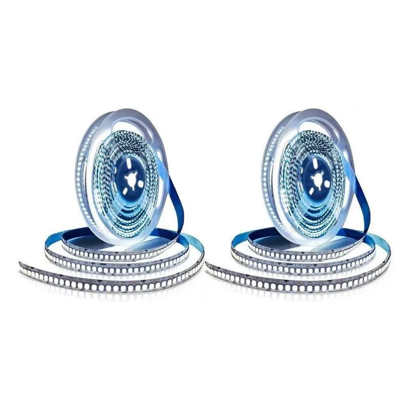 3x Kit 2 Fita Led 240leds Alta Potência Rolo 5m Cada 6500k P