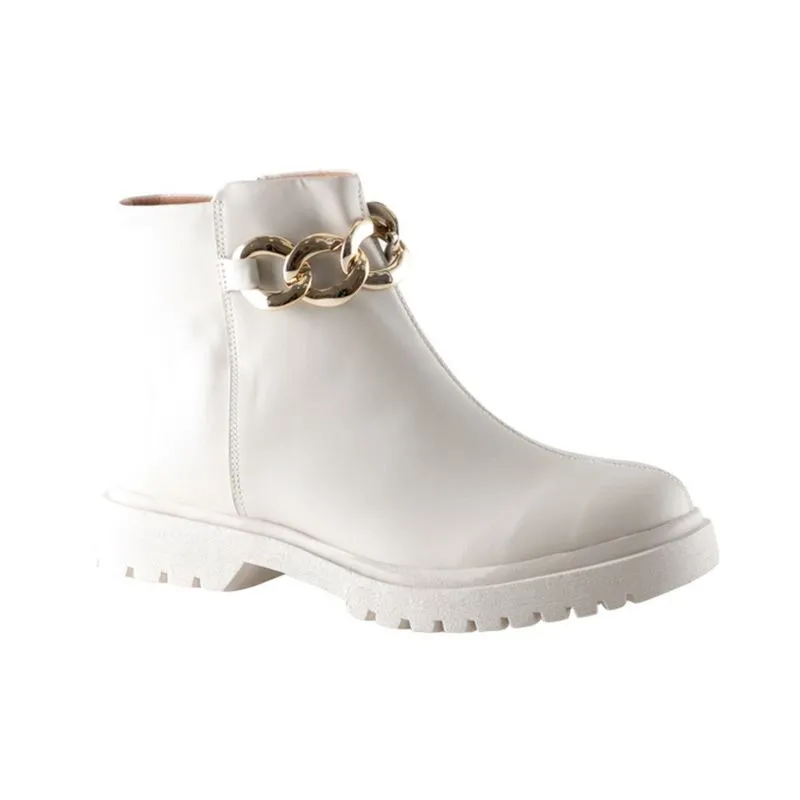 Bota Via Uno Cano Curto Corrente Feminina