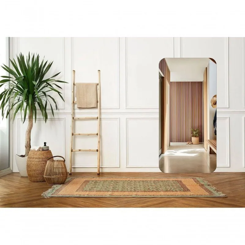 Espelho Grande Corpo Inteiro 120cm X 60cm Retangular Luxo Decoração Quarto Sala