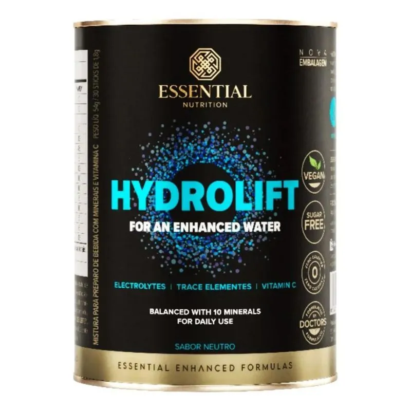 Hydrolift Essential Nutrition 30 Sticks Sabor Neutro 54g 30