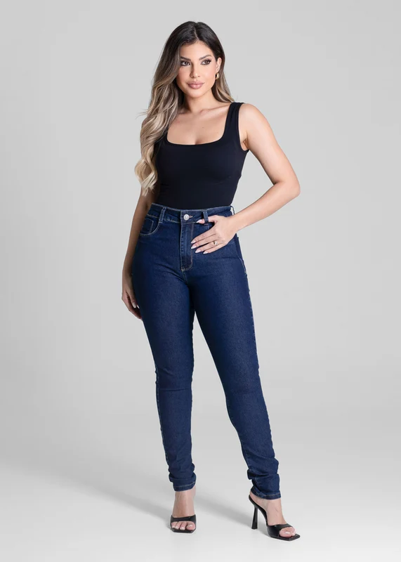 Calça Jeans Sawary Super Lipo - 279675 AZUL AZUL / 40