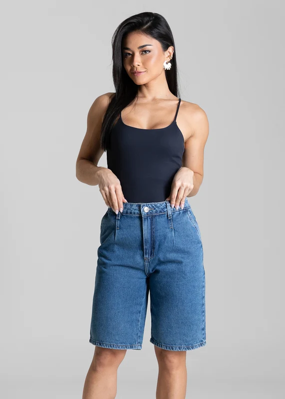 Bermuda Jeans Sawary - 283030 AZUL AZUL / 46