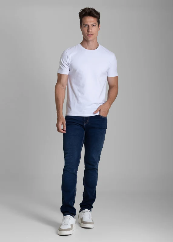 Calça Jeans Sawary Slim - 282634 AZUL AZUL / 36