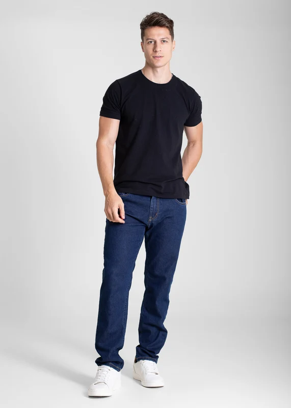 Calça Jeans Sawary Slim - 282209 AZUL AZUL / 48