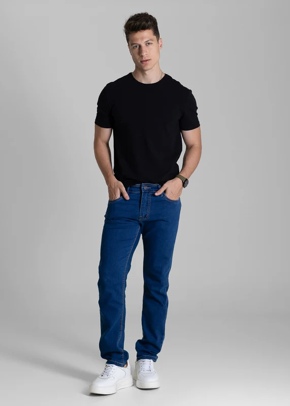 Calça Jeans Sawary Slim - 283859 AZUL AZUL / 40