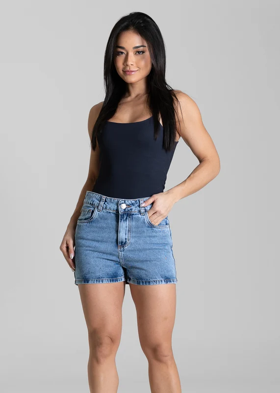 Shorts Saia Jeans Sawary - 283656 AZUL AZUL / 36