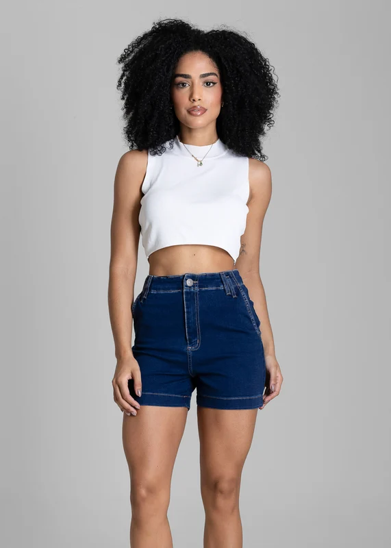 Shorts Jeans Sawary - 284098 AZUL AZUL / 42