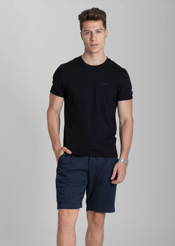Bermuda Linho Sawary - 283847 AZUL AZUL / 40