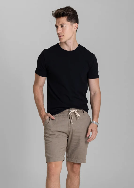 Bermuda Linho Sawary - 283456 BEGE BEGE / 38