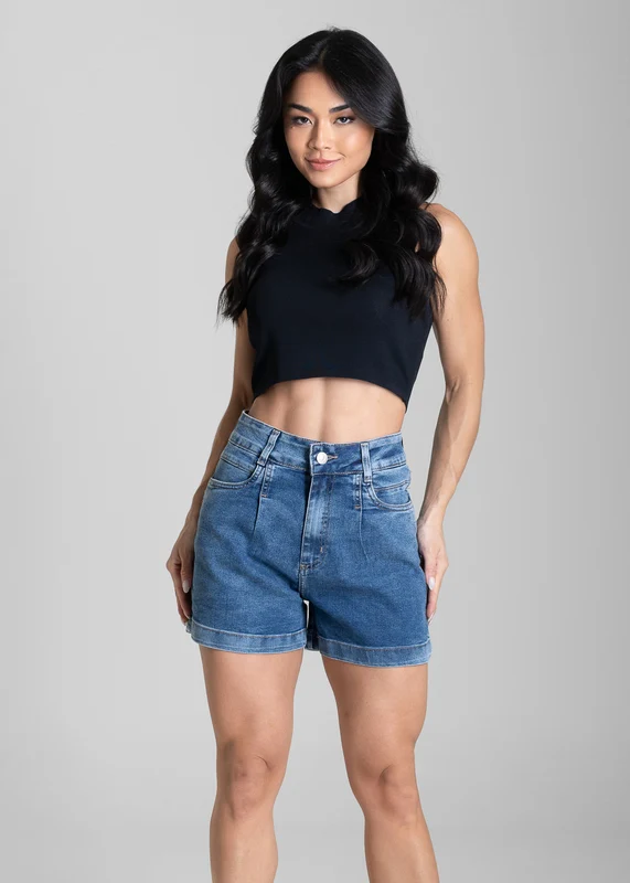 Shorts Jeans Sawary - 284285 BLUE BLACK LEVE BLUE BLACK LEVE / 36