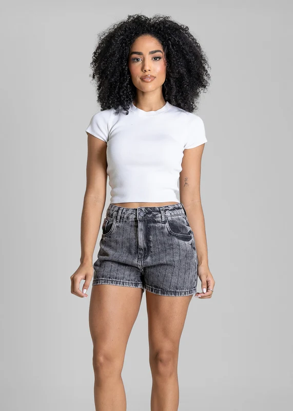 Shorts Jeans Sawary - 284214 ESTAMPADO ESTAMPADO / 36