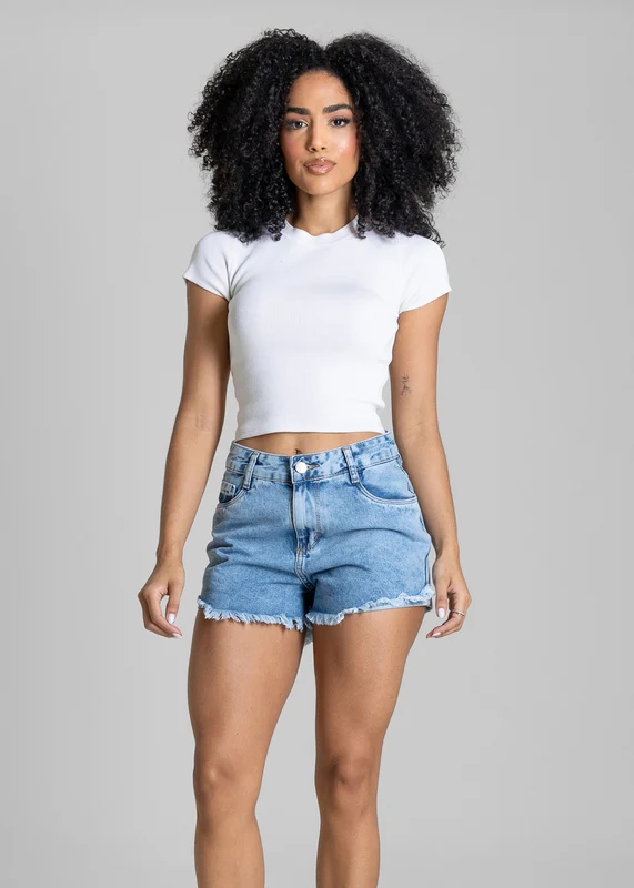 Shorts Jeans Sawary - 284304 AZUL AZUL / 42