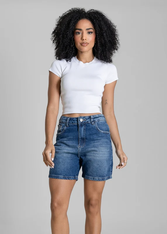Shorts Jeans Sawary - 284134 AZUL AZUL / 38