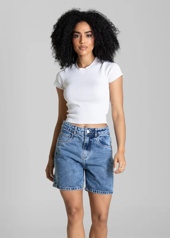 Shorts Jeans Sawary - 284215 AZUL AZUL / 36