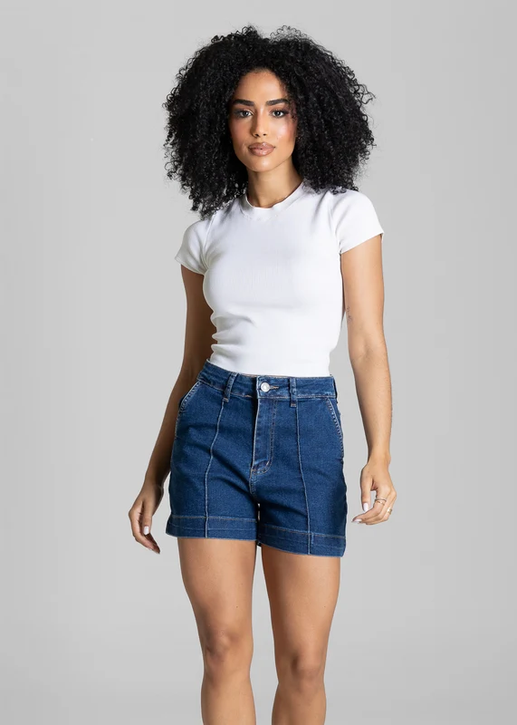 Shorts Jeans Sawary - 284426 AZUL AZUL / 42