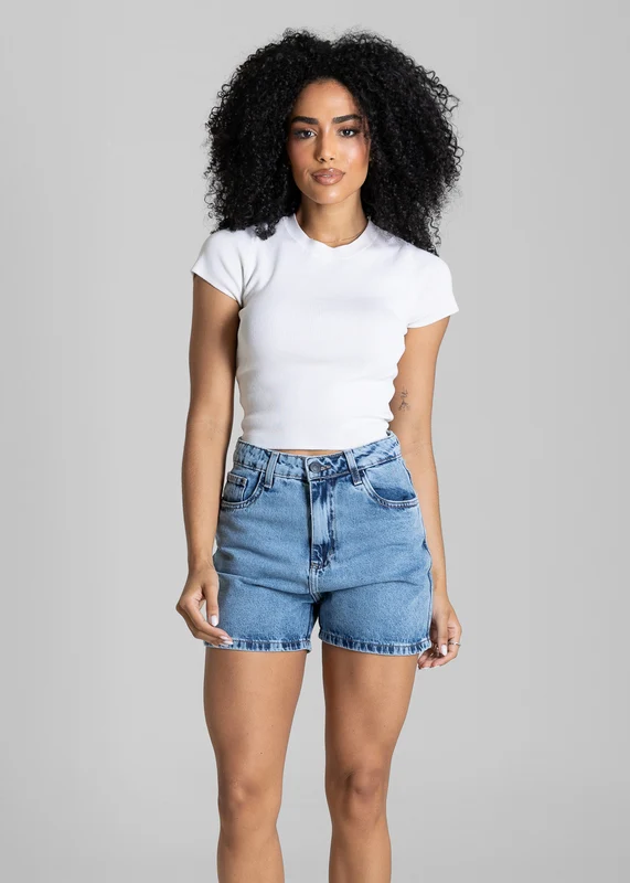 Shorts Jeans Sawary - 284428 AZUL AZUL / 42