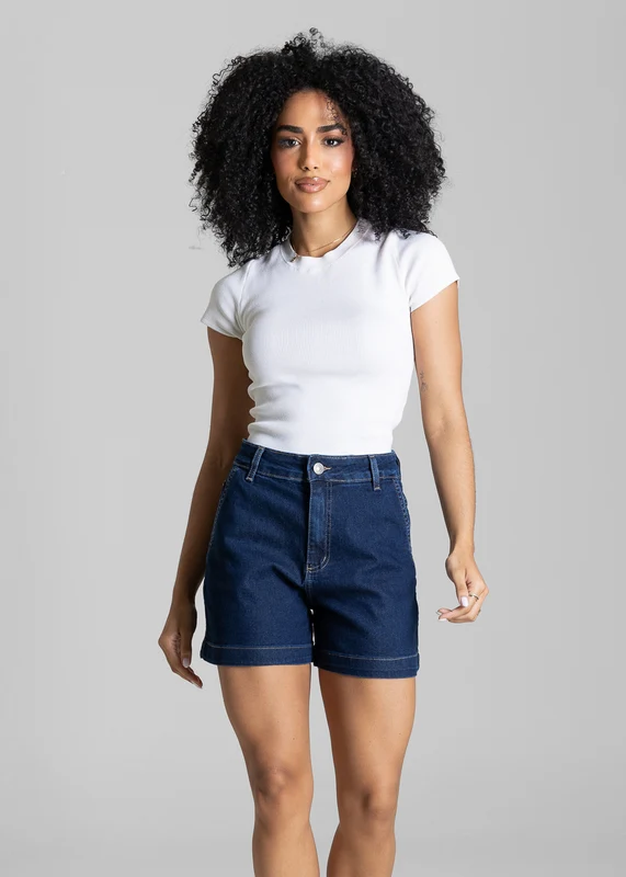 Shorts Jeans Sawary - 284427 AZUL AZUL / 46