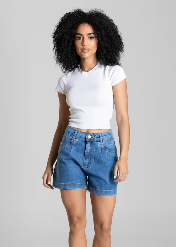 Shorts Jeans Sawary - 284292 AZUL AZUL / 38