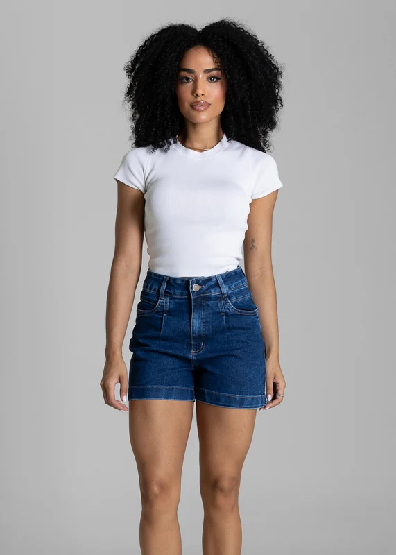Shorts Jeans Sawary - 284420 AZUL AZUL / 40