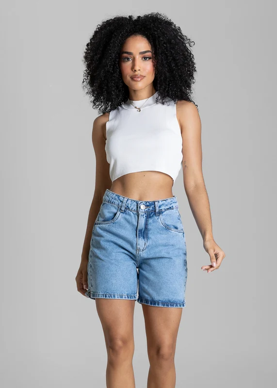 Shorts Jeans Sawary - 284245 AZUL AZUL / 42