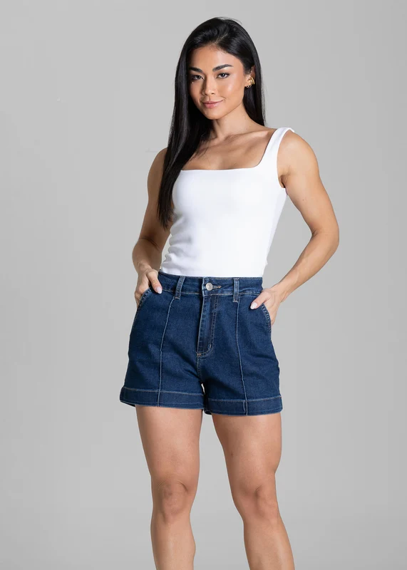 Shorts Jeans Sawary - 284547 AZUL AZUL / 36