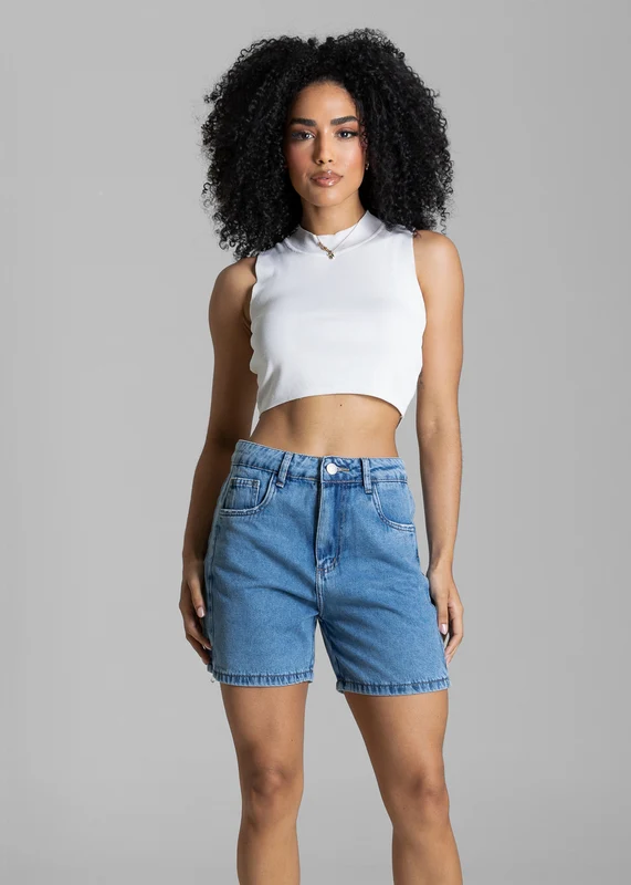 Shorts Jeans Sawary - 284217 AZUL AZUL / 42