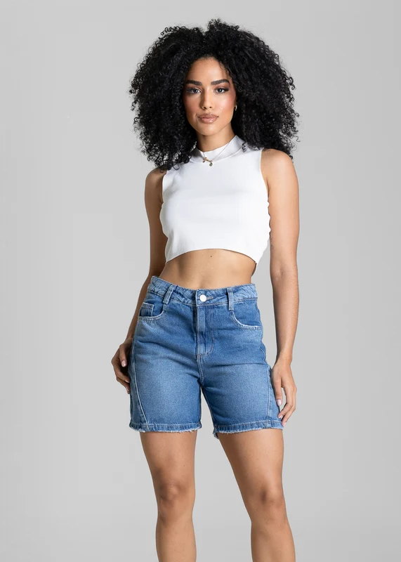 Shorts Jeans Sawary - 284517 AZUL AZUL / 36