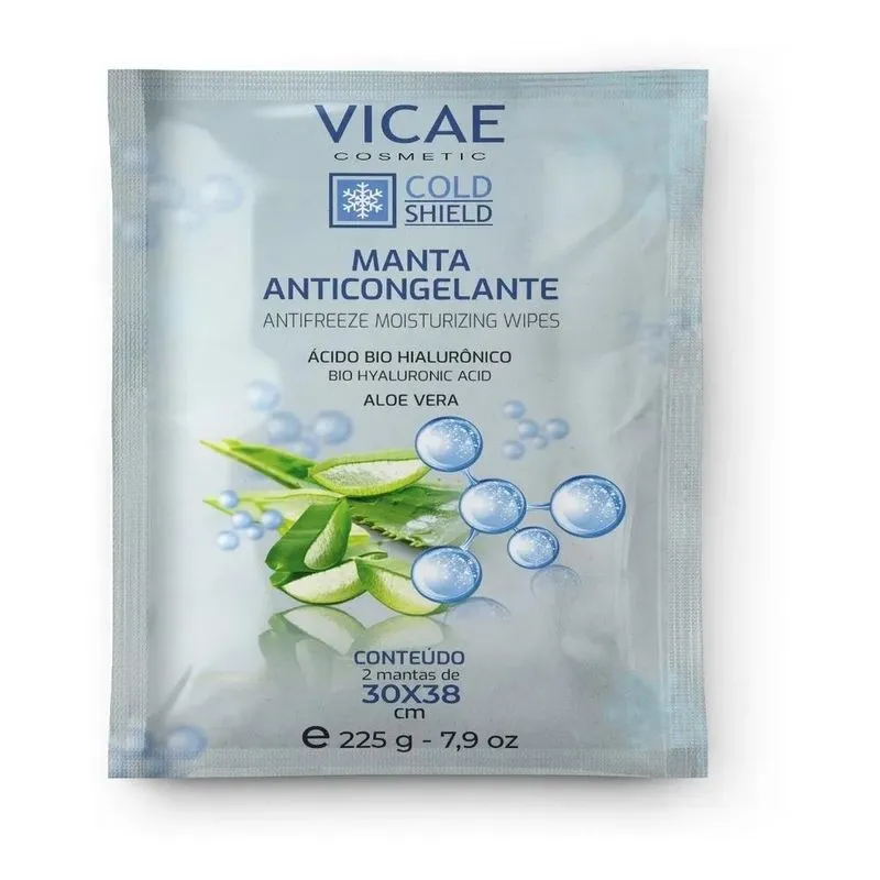 Kit 10 Pacotes Duplas Vicae Tam G (mantas Para Criolipolise)