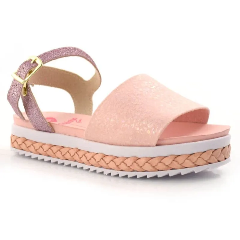 Sandália Flat Infantil Molekinha Rosa 23051212-21995 28