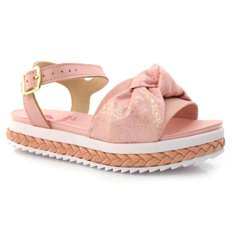 Sandália Flat Infantil Molekinha Rosa 2305122-21976 29
