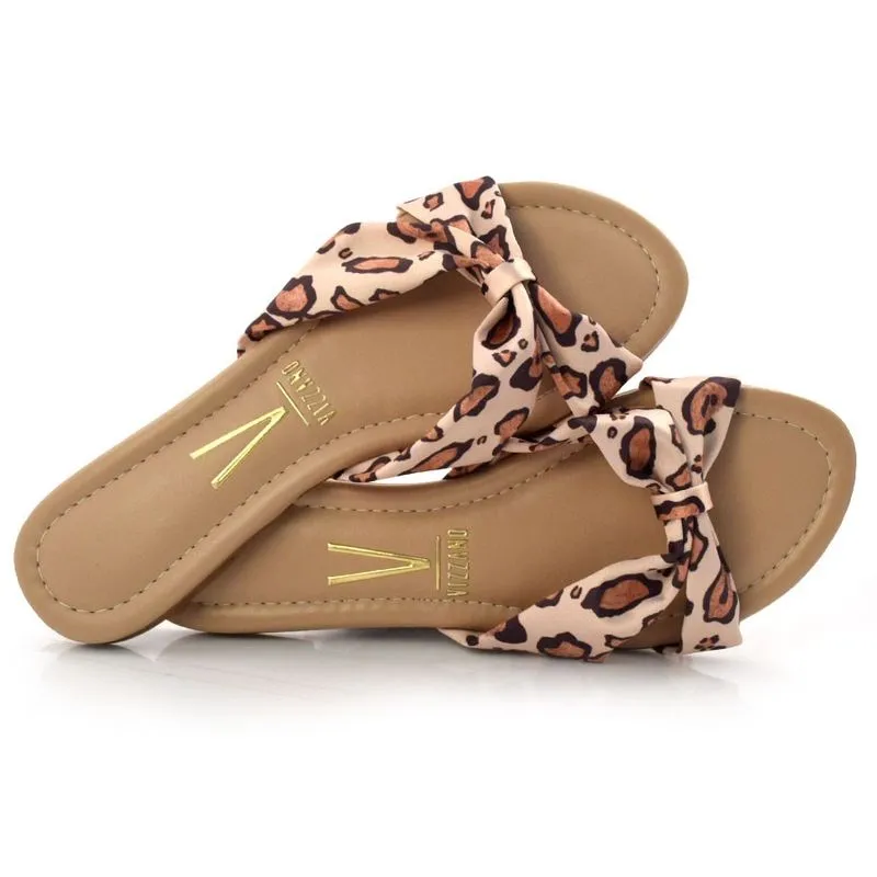 Tamanco Rasteira Feminino Vizzano Creme 6371327-22199 37