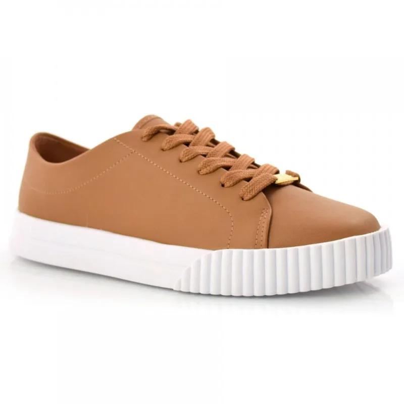 Tênis Casual Feminino Vizzano Marrom 1371305-7286 34