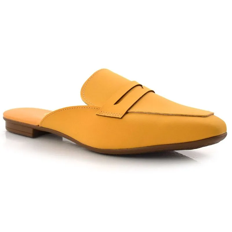 Mule Feminino Beira Rio Amarelo 4266101-10084 38