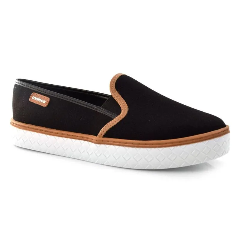 Tênis Iate Masculino Moleca Preto 5712204-18923 39