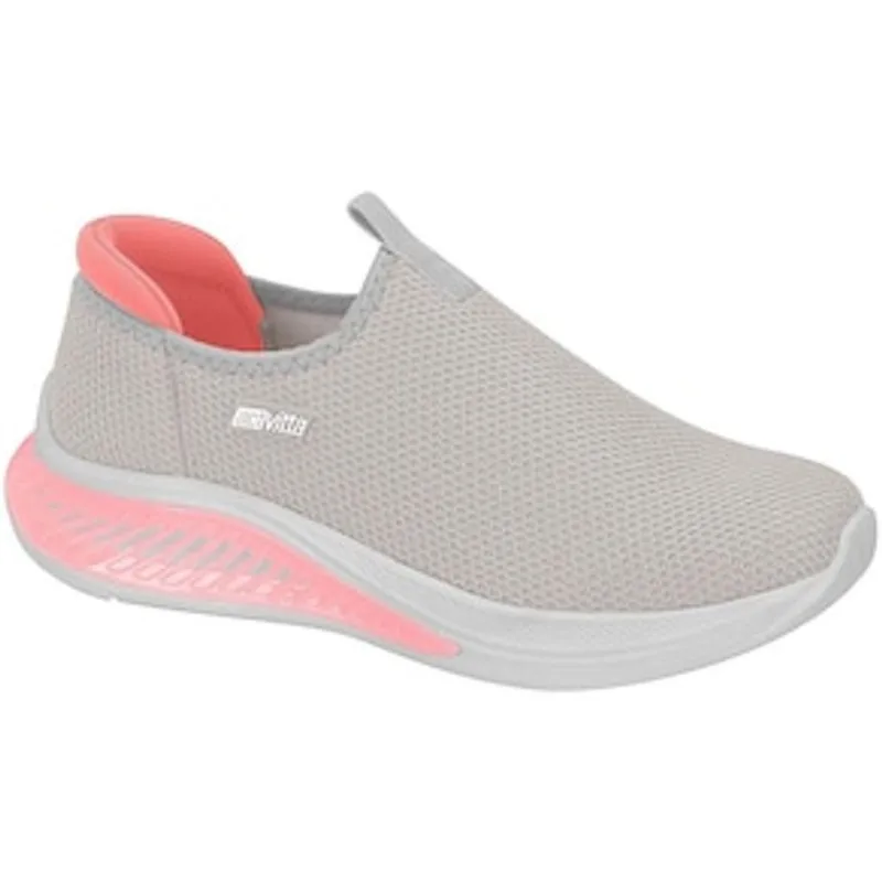 Tênis Feminino Esportivo 4816-100 Actvitta - Cinza/Coral Cinza 24