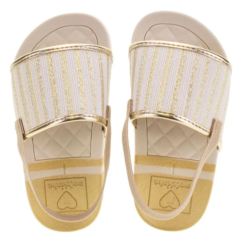 Chinelo Infantil Baby Slide Molekinha - 2125400 OURO 21