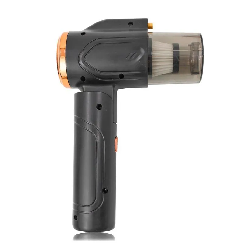 Mini Aspirador Po Portatil Vertical Usb Recarregavel 2 Em 1