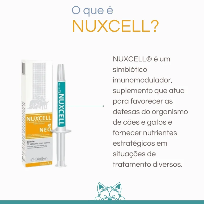 Kit 3 Nuxcell Neo Imunidade Suplemento Vitamínico Biosyn 2g