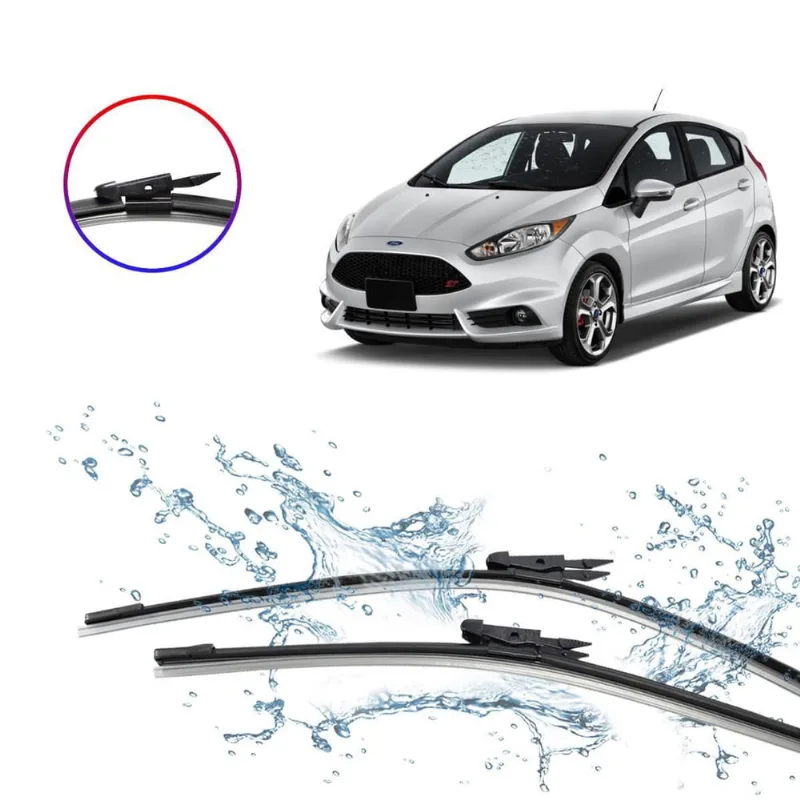 Palheta Siliconada Dianteira Especifica Ford Fiesta