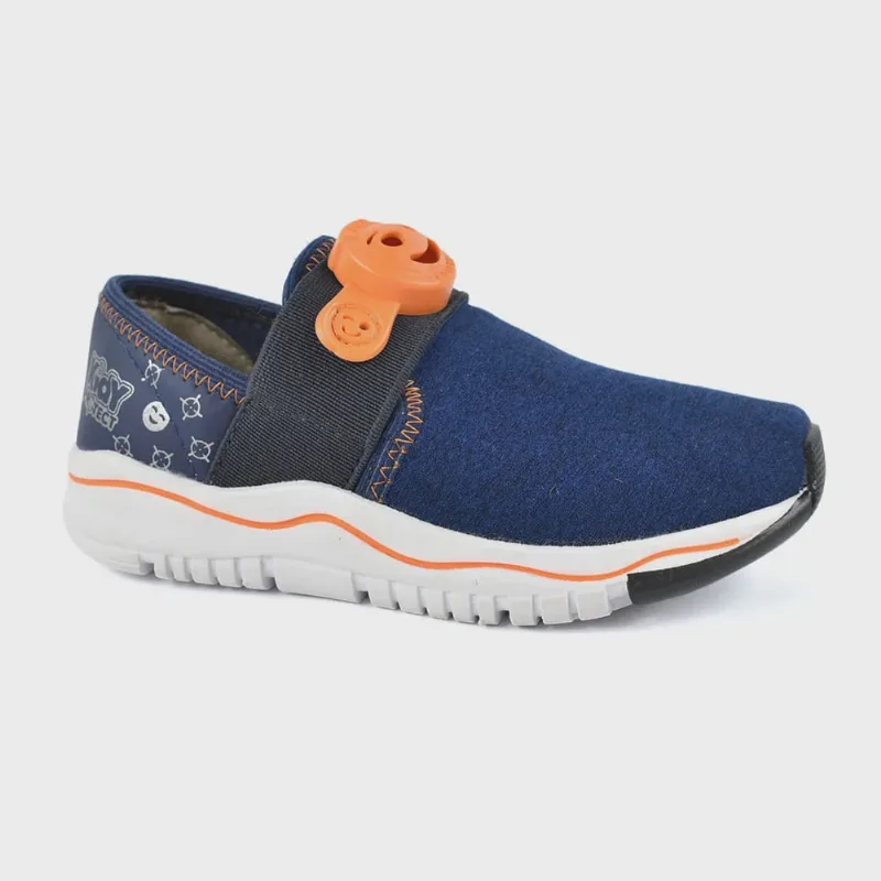 Tênis Kidy Protect Infantil Azul Marinho Laranja